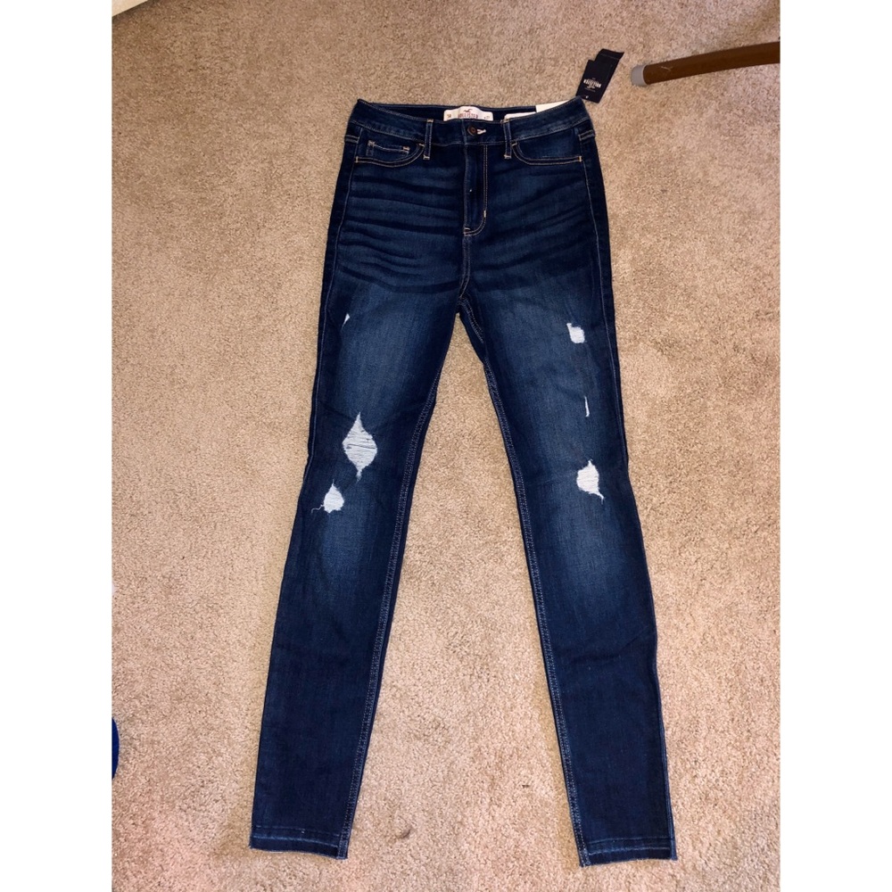 NWT Hollister Stretch High Rise Super Skinny Jeans